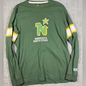 Y2K Minnesota North Star CCM Vintage Long Sleeve T Shirt Men Size Large